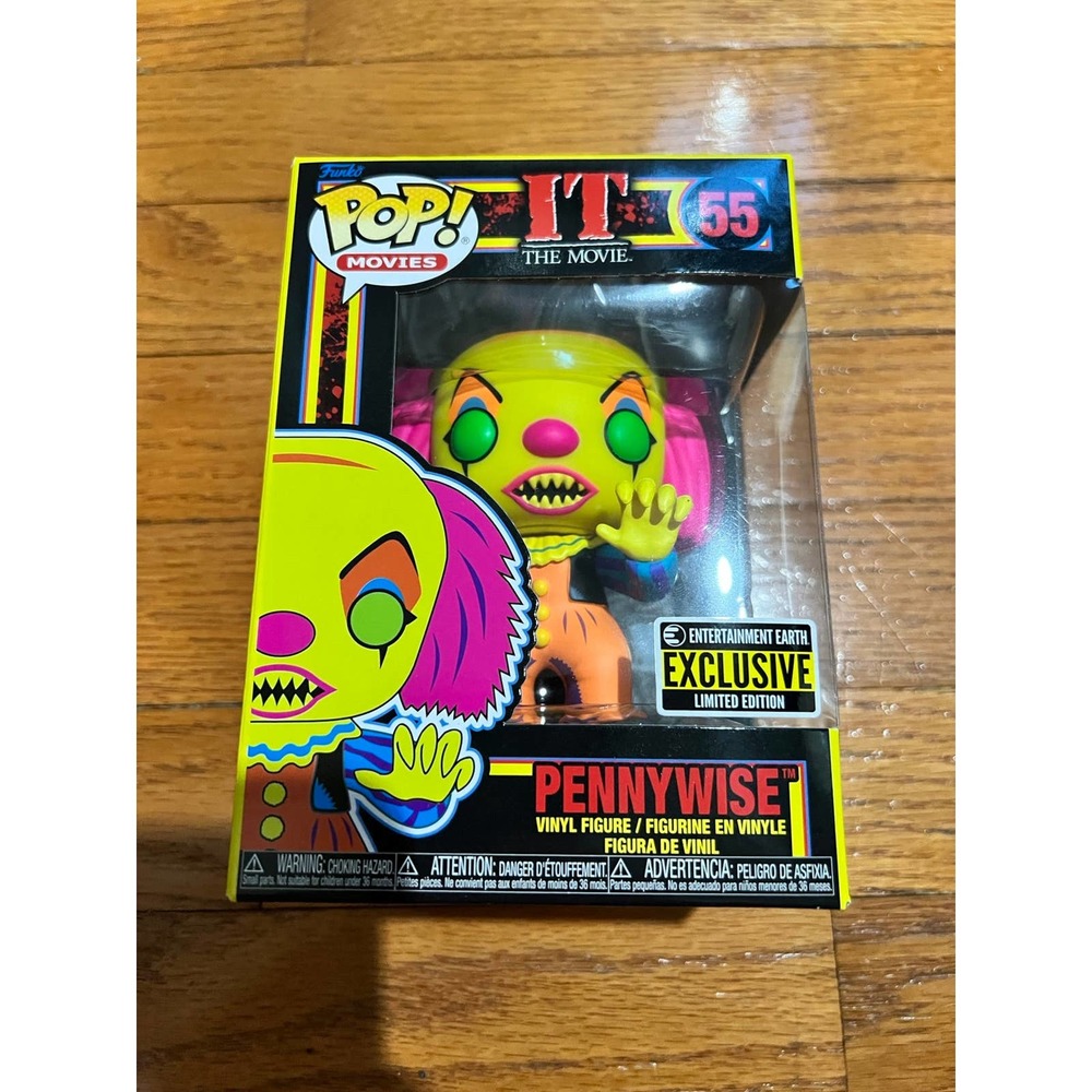 Funko Pop! Movies IT the Movie Pennywise Entertainment Earth Exclusive
